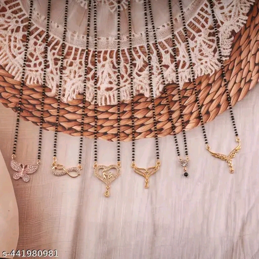 *Shimmering Chic Mangalsutras*