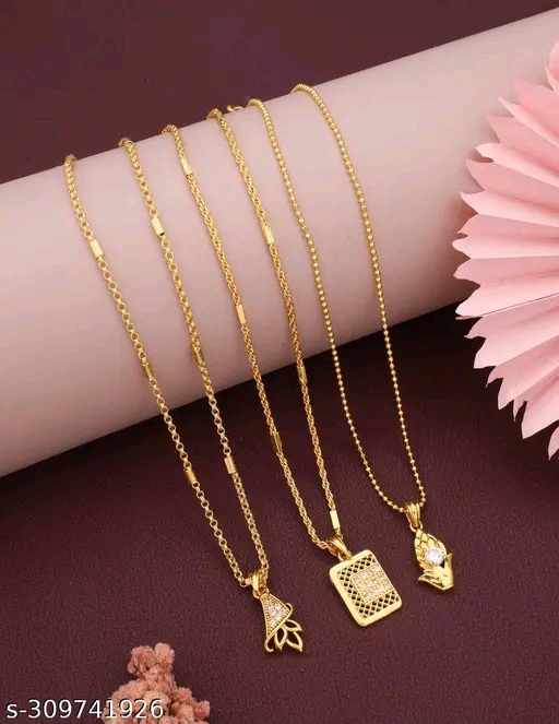 Sarvan Jewels New Trending And Stylish Necklaces For Girls And Women (Combo Pack Of 3)*