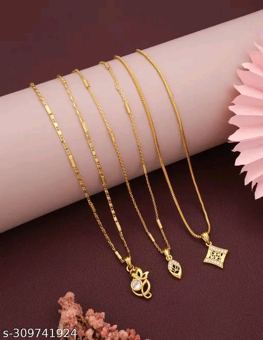 Sarvan Jewels New Trending And Stylish Necklaces For Girls And Women (Combo Pack Of 3)*